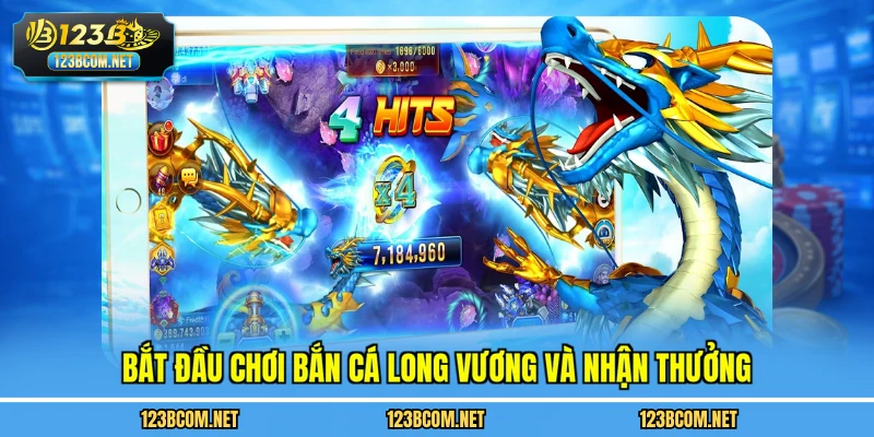 Bắt đầu chơi bắn cá long vương và nhận thưởng