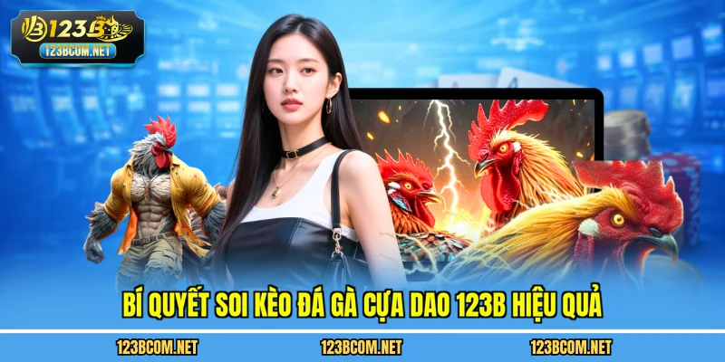 Bí quyết soi kèo đá gà cựa dao 123B Hiệu quả