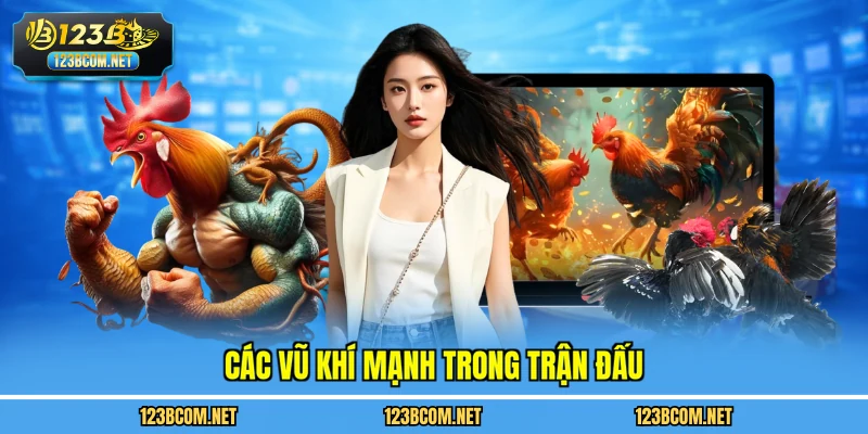 Các vũ khí mạnh trong trận đấu