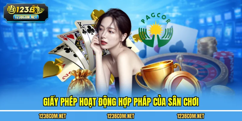 Giấy phép hoạt động hợp pháp của sân chơi