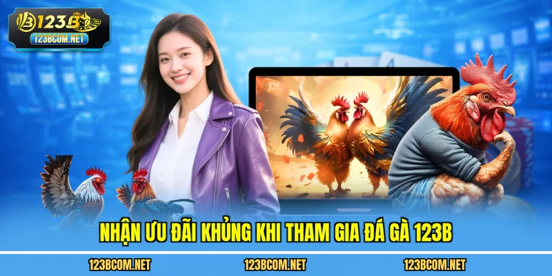 Nhận ưu đãi khủng khi tham gia đá gà 123B